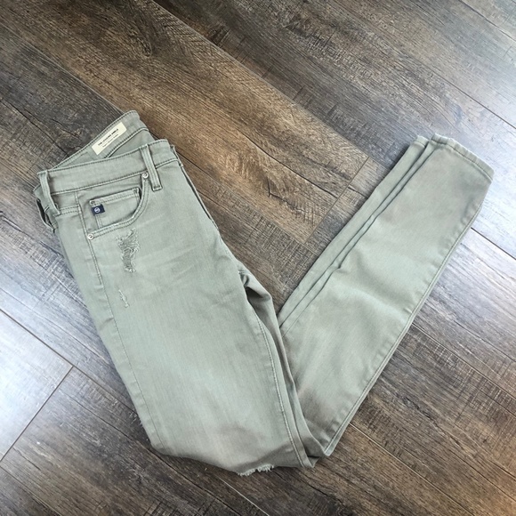 AG Adriano Goldschmied Skinny Distressed Jeans 25R - Picture 4 of 7